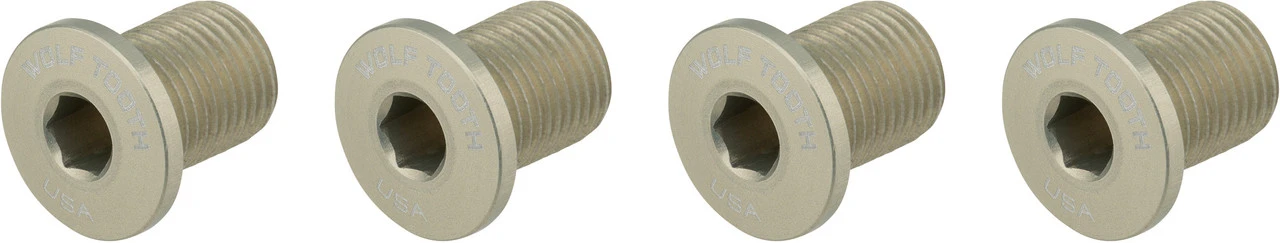 Chainring Bolts, M8 Thread 4-Arm 10 Mm 9 Chainring Bolts, M8 Thread 4-Arm 10 Mm - Image 9