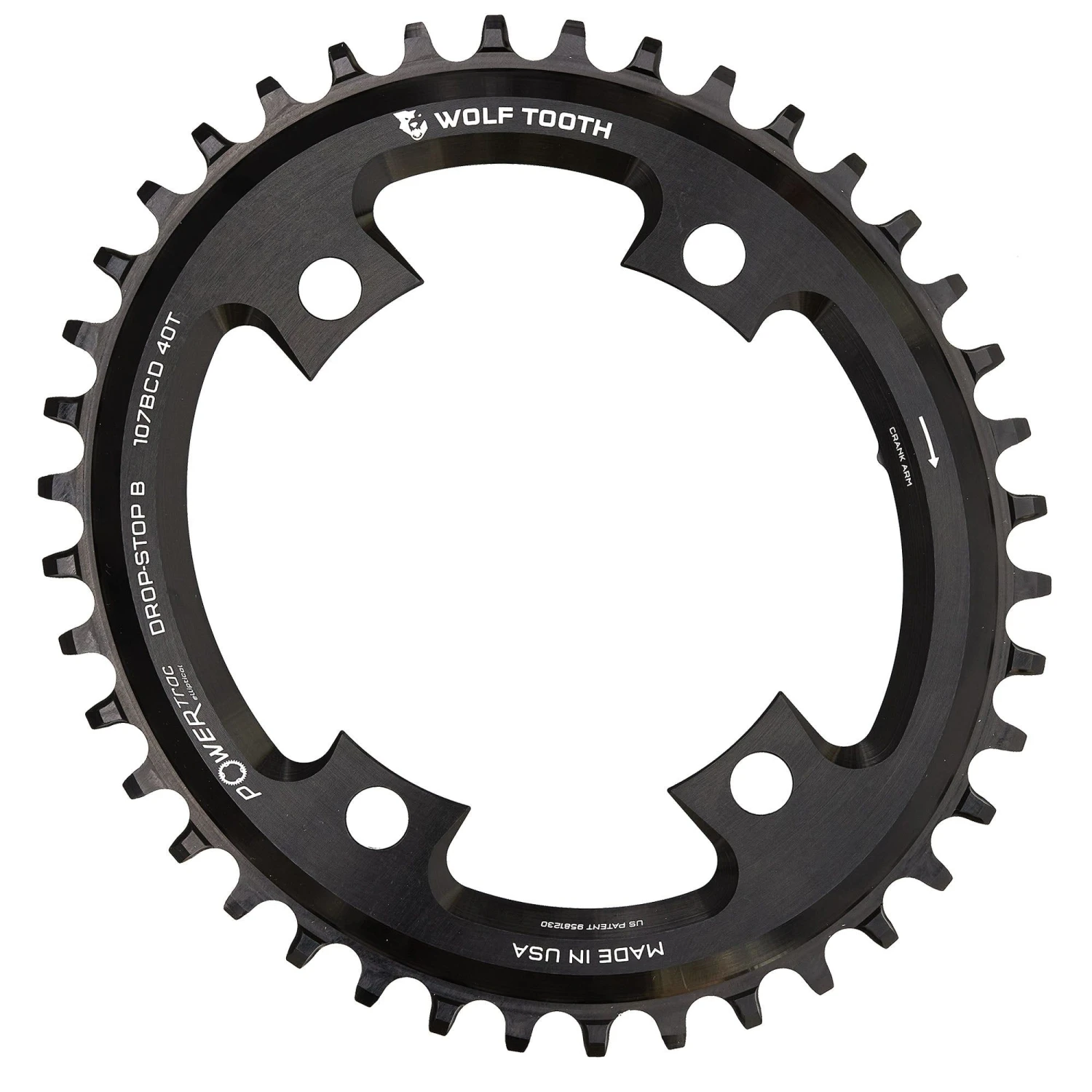 Wolf-tooth Wolf Tooth Elliptical 107 BCD SRAM Chainring 1 Wolf-tooth Wolf Tooth Elliptical 107 BCD SRAM Chainring