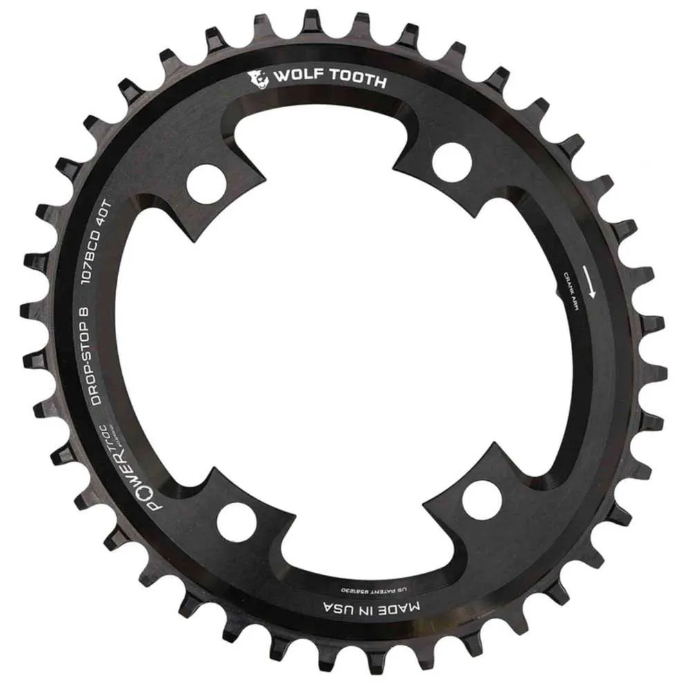 Wolf-tooth 107 BCD Oval Chainring 1 Wolf-tooth 107 BCD Oval Chainring