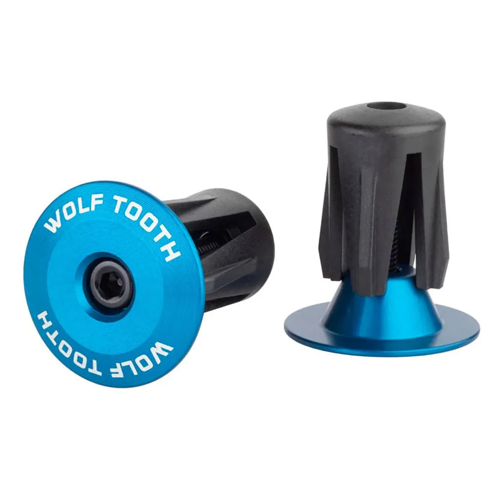 Wolf-tooth CNC Handlebar Plugs 1 Wolf-tooth CNC Handlebar Plugs