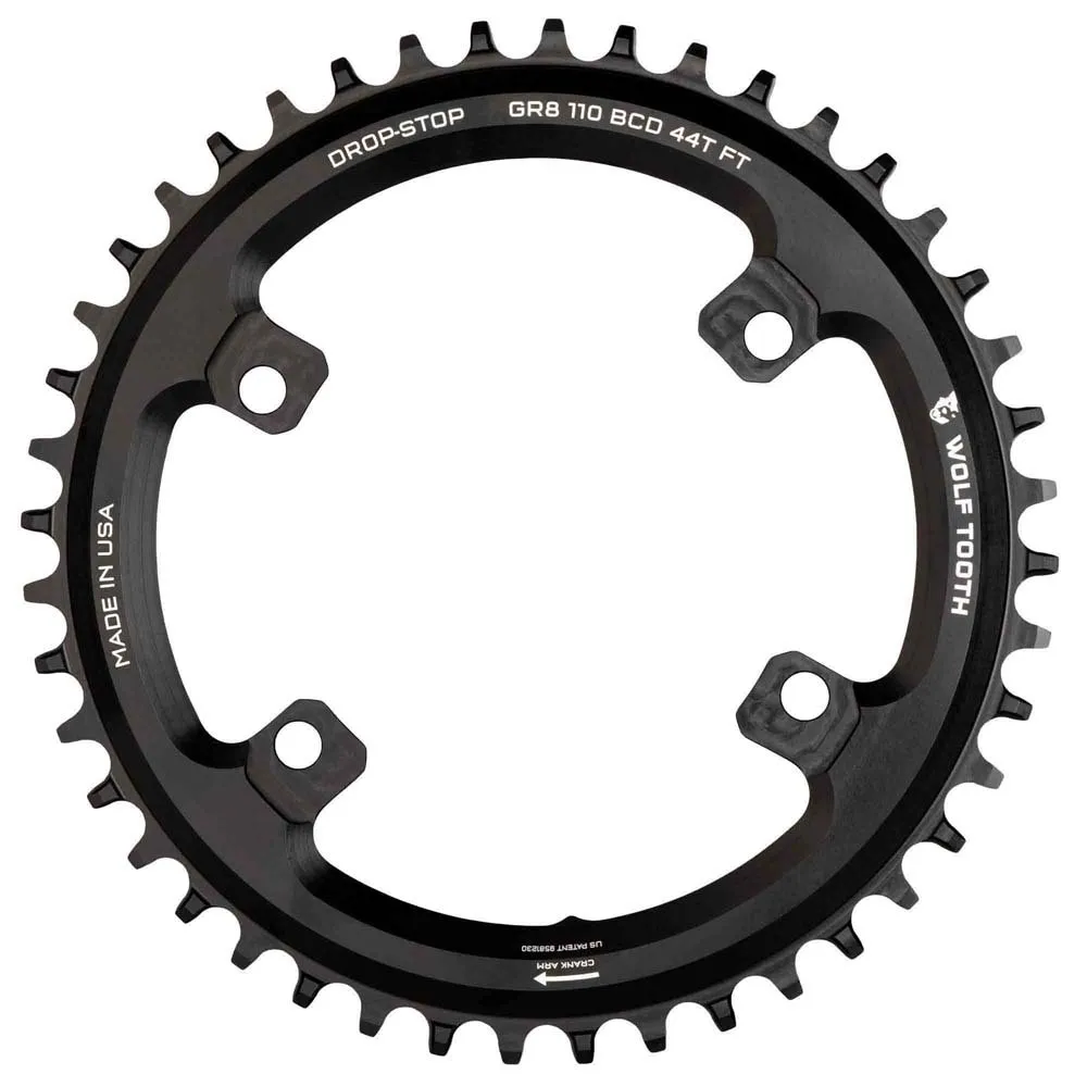 Wolf-tooth Shimano GRX 110 BCD Chainring 1 Wolf-tooth Shimano GRX 110 BCD Chainring