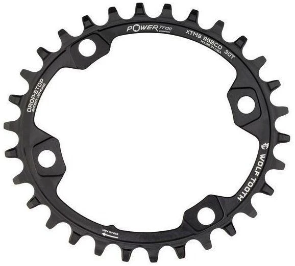 Wolf-tooth Wolf Tooth Elliptical 96 BCD XT Chainring 1 Wolf-tooth Wolf Tooth Elliptical 96 BCD XT Chainring